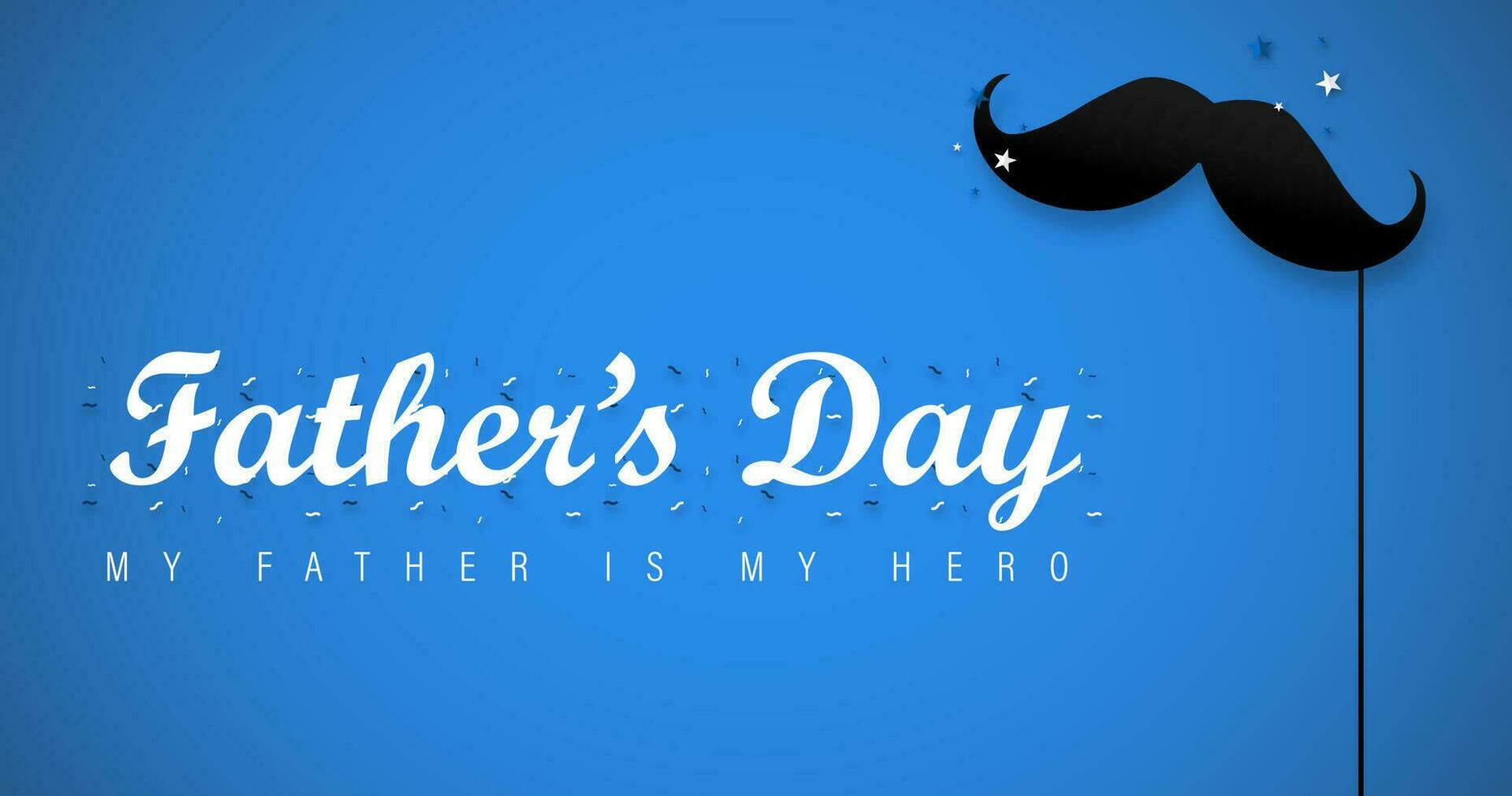Happy Father's Day vector illustration