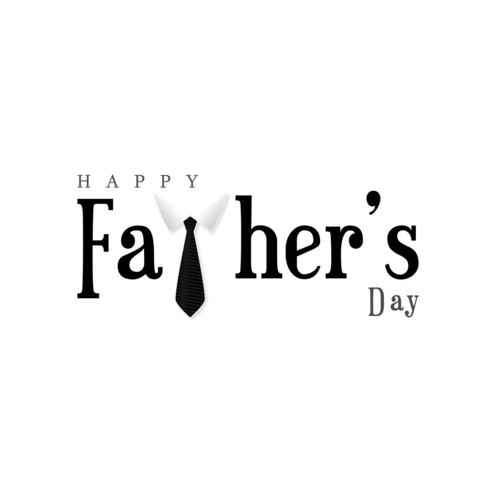 Happy Father's Day, vector illustration