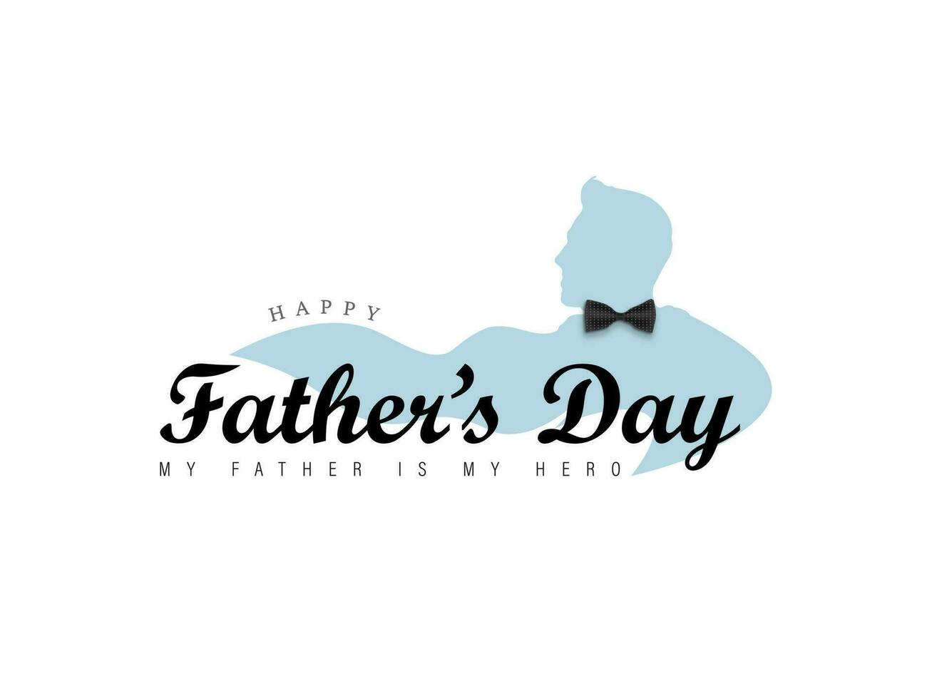 Happy Father's Day vector illustration