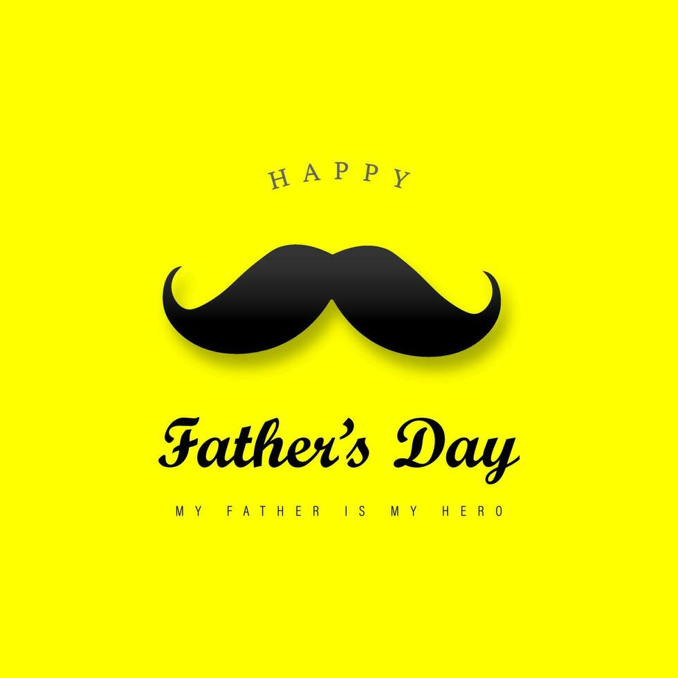 Happy Father's Day vector illustration