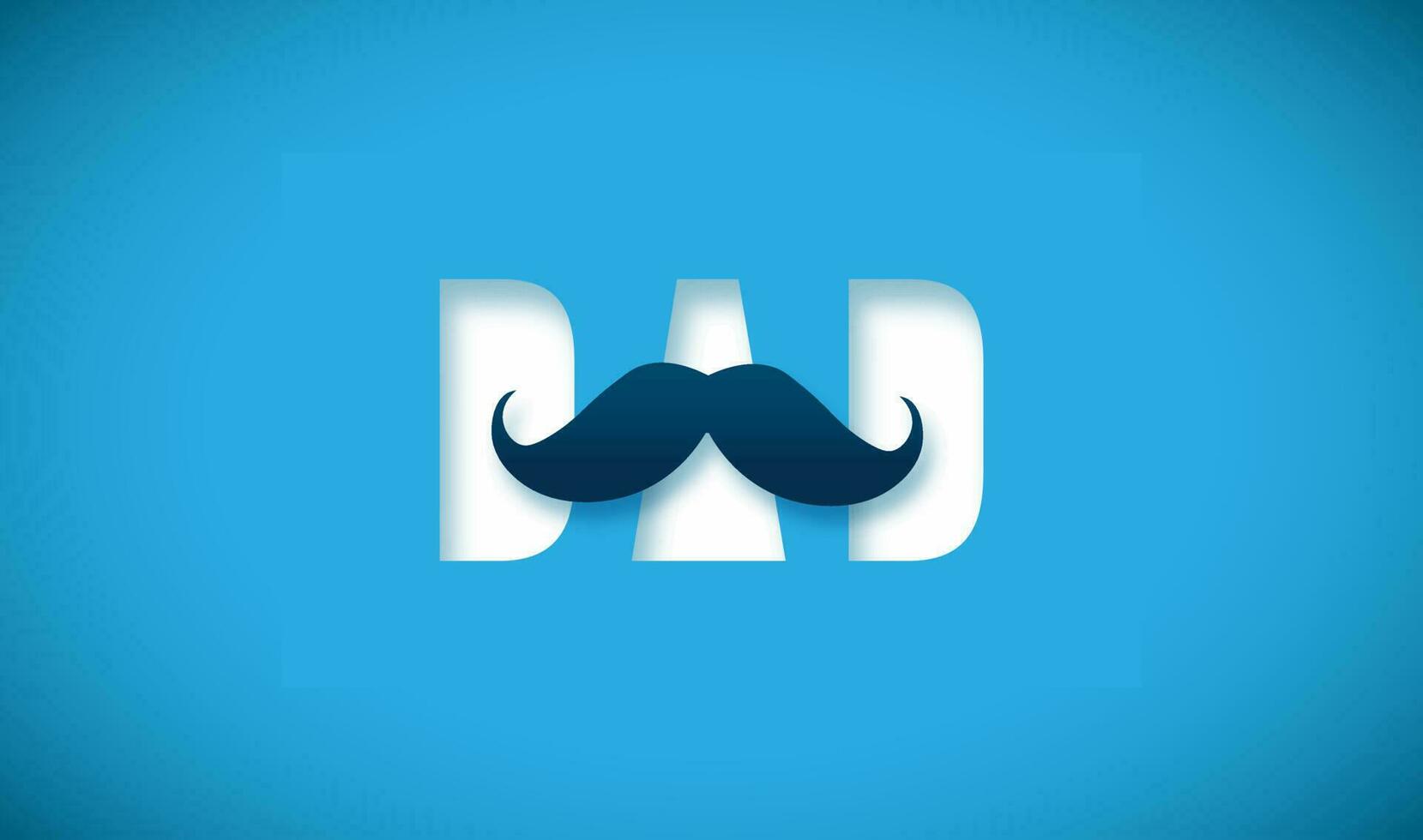 Happy Father's Day vector illustration
