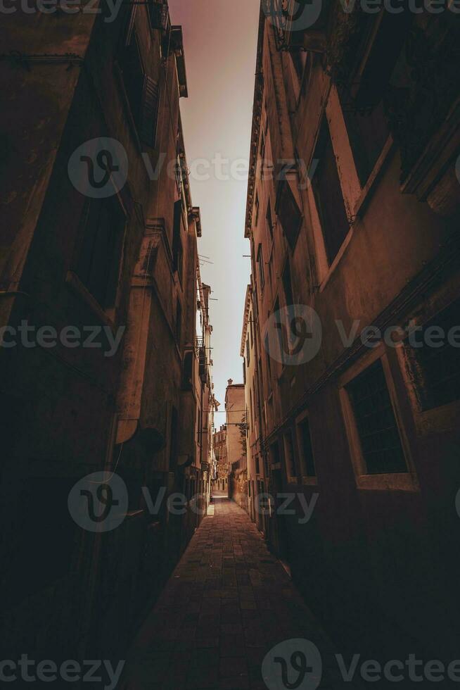 Italian Narrow Street photo