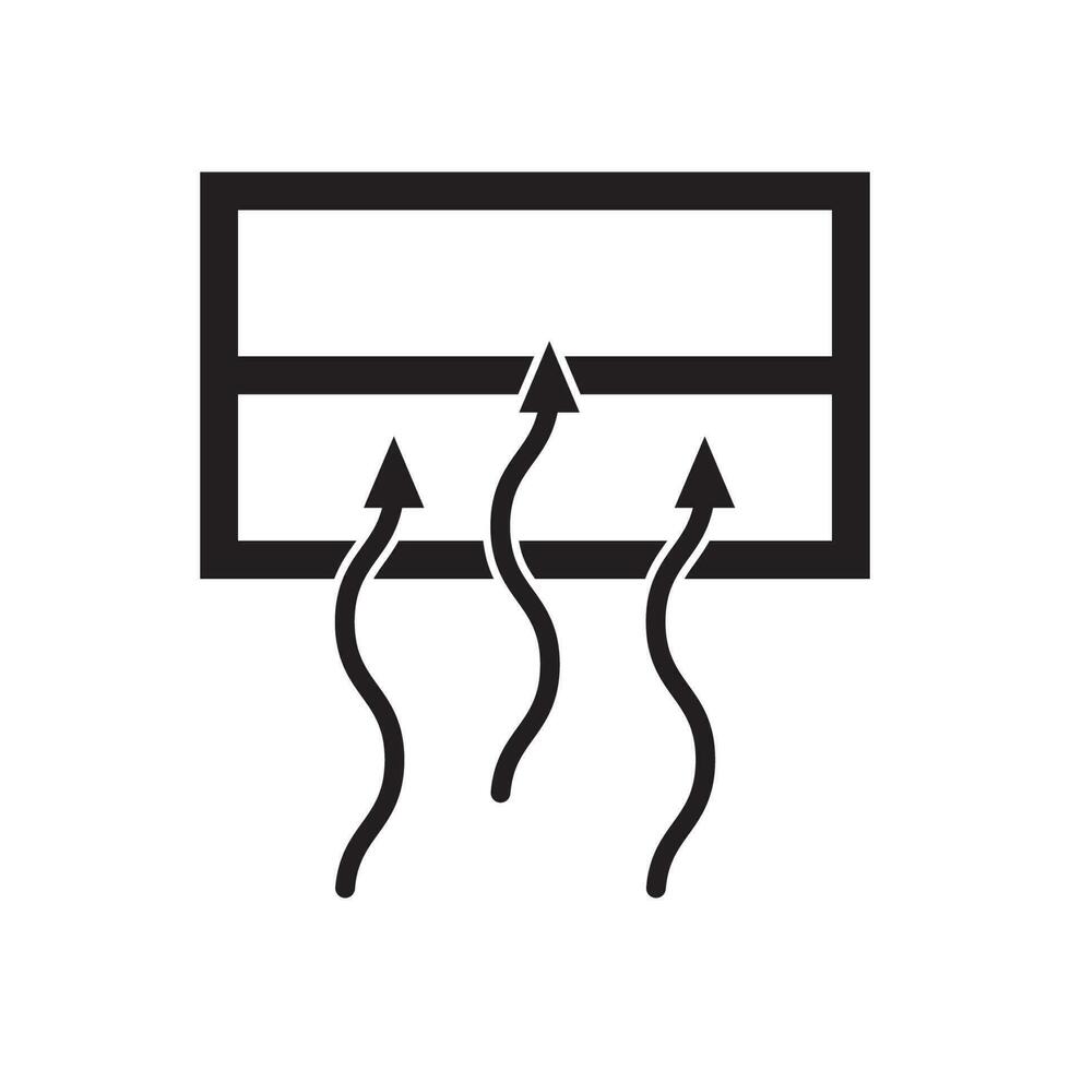 rear window icon vector