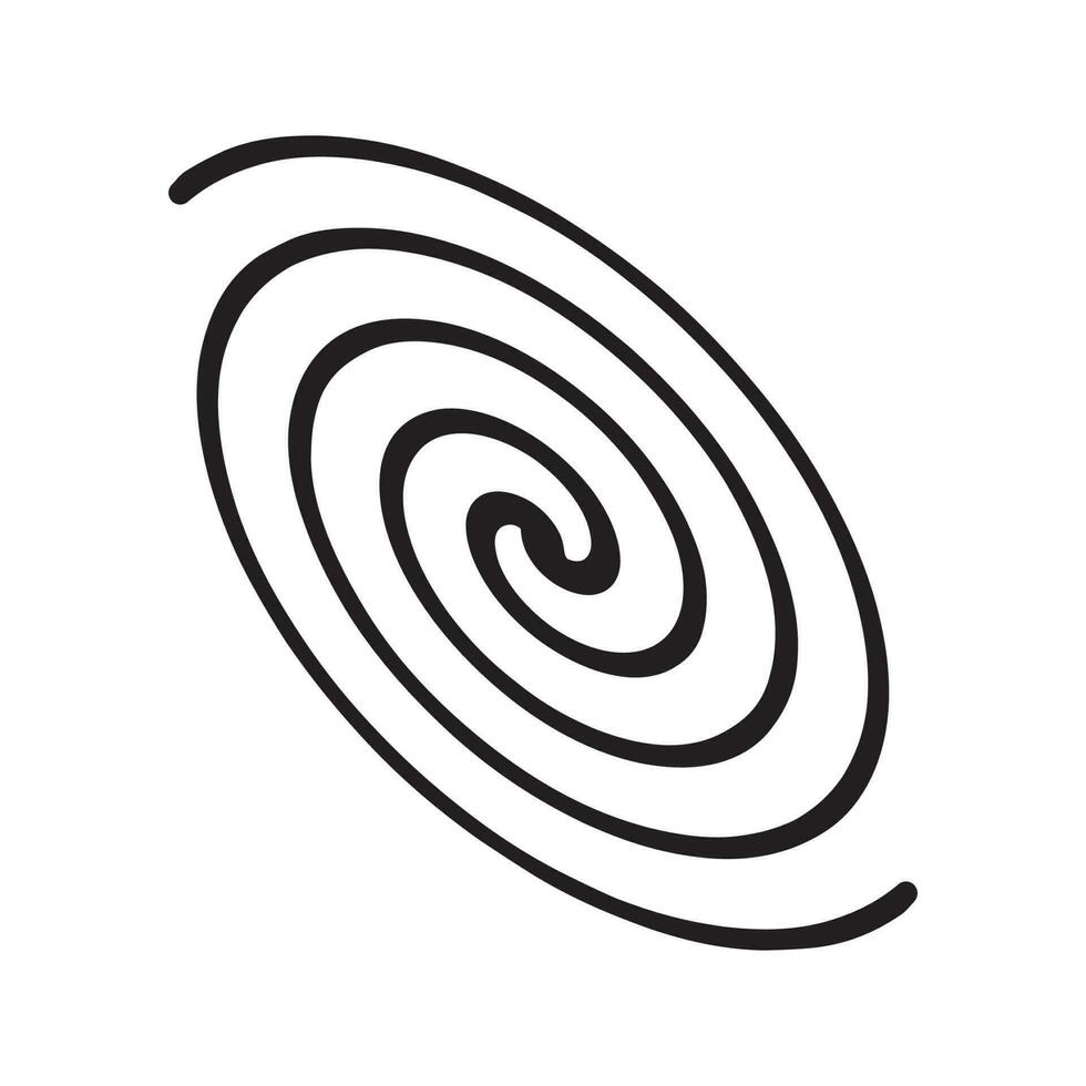 hypnotist circle icon vector