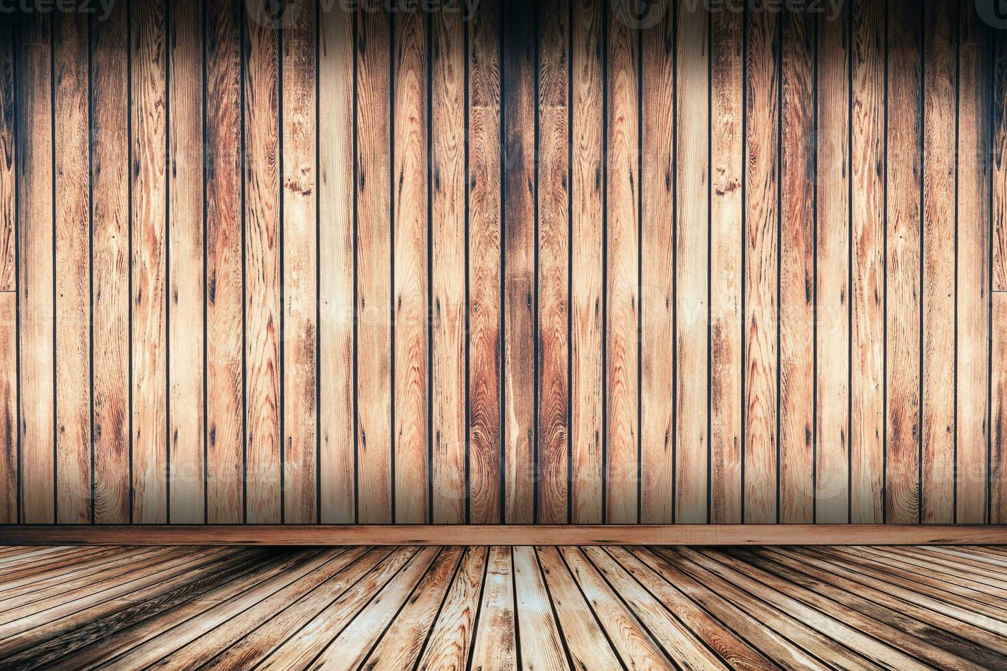 Wooden Floor and Wall photo