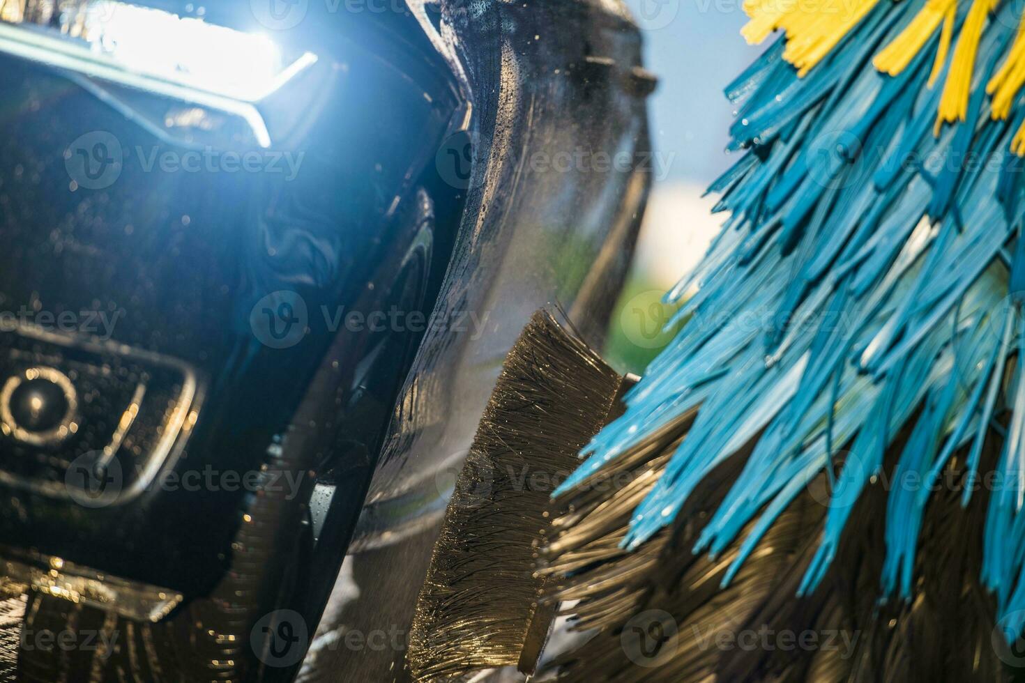 Vehicle in a Car Wash photo