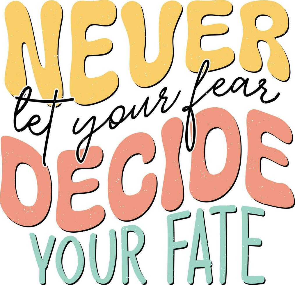 Inspirational Quotes Design vector