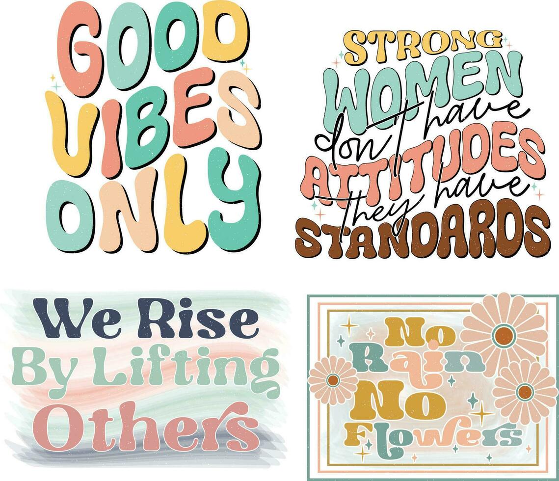 Inspirational Quotes Design vector