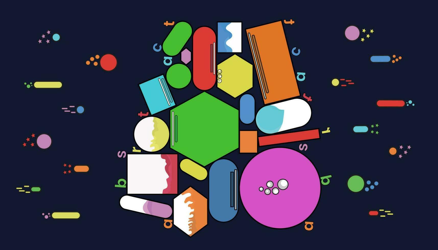 geometry art abstract vector