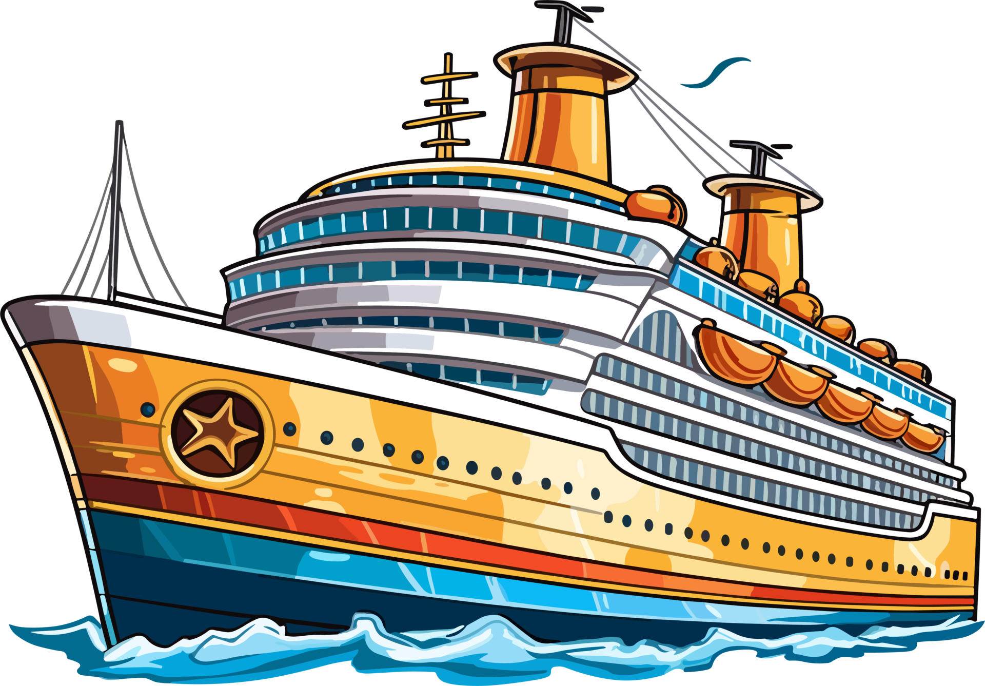 cruise clipart transparent background