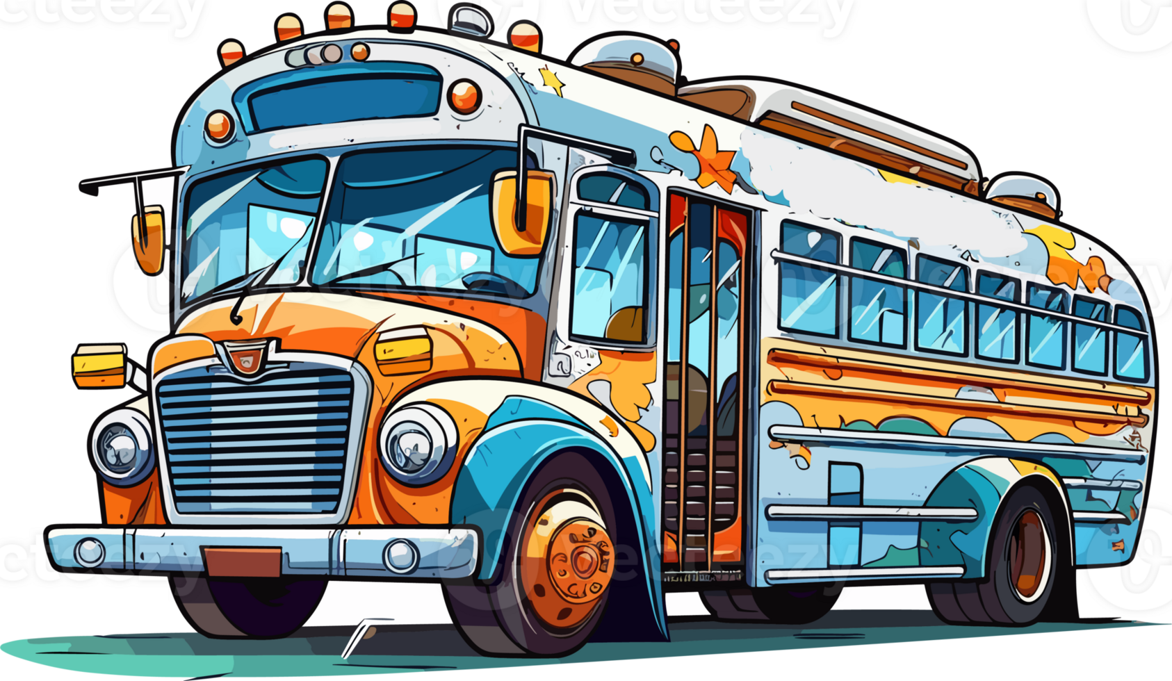 bus transparent background png