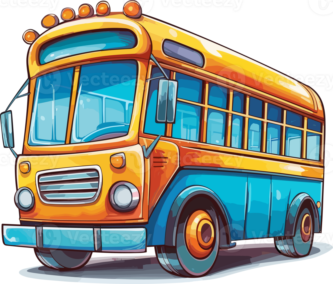 bus transparent background png