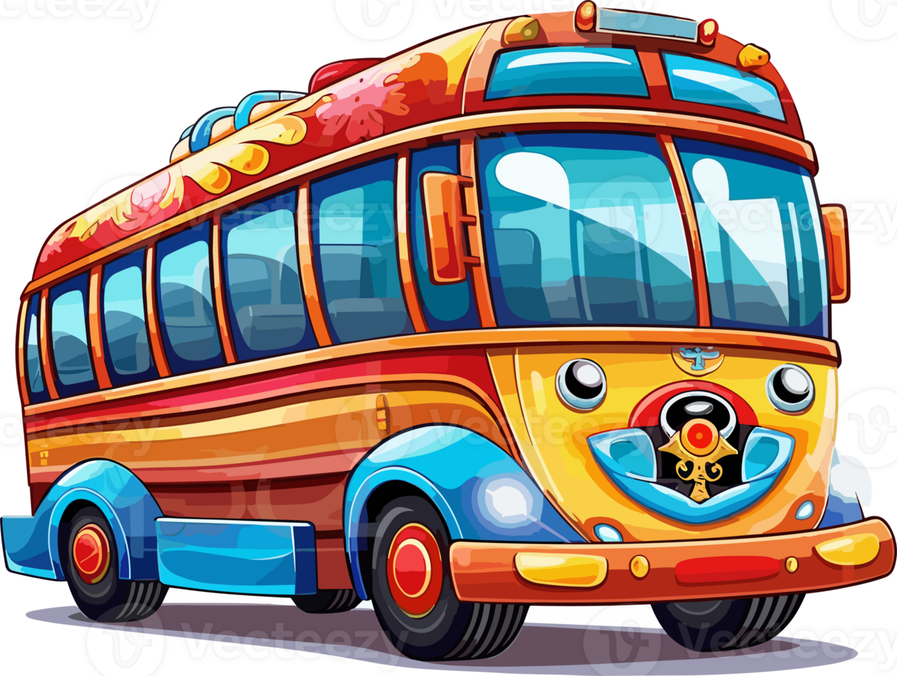 bus transparent background png