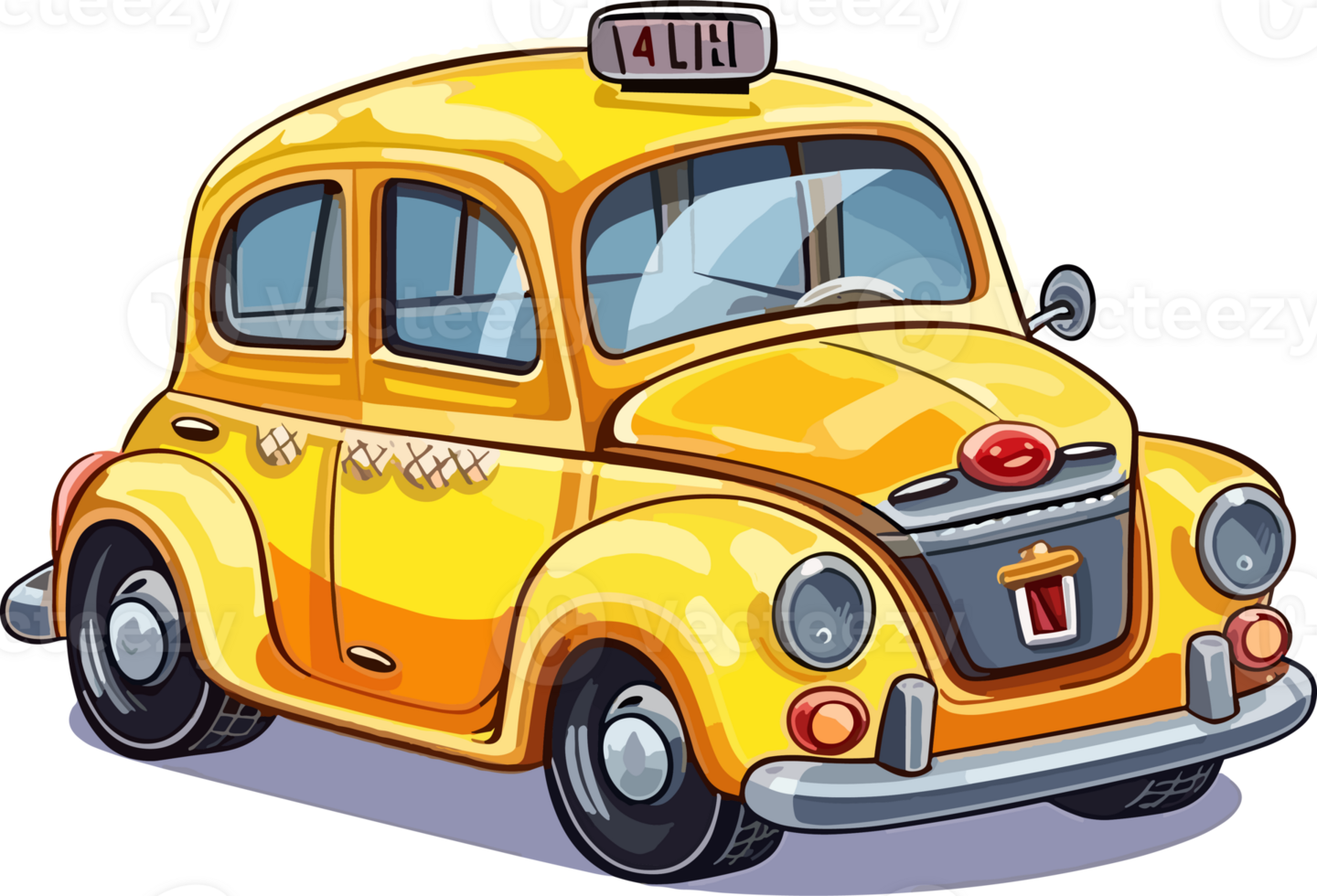 Taxi transparent background png