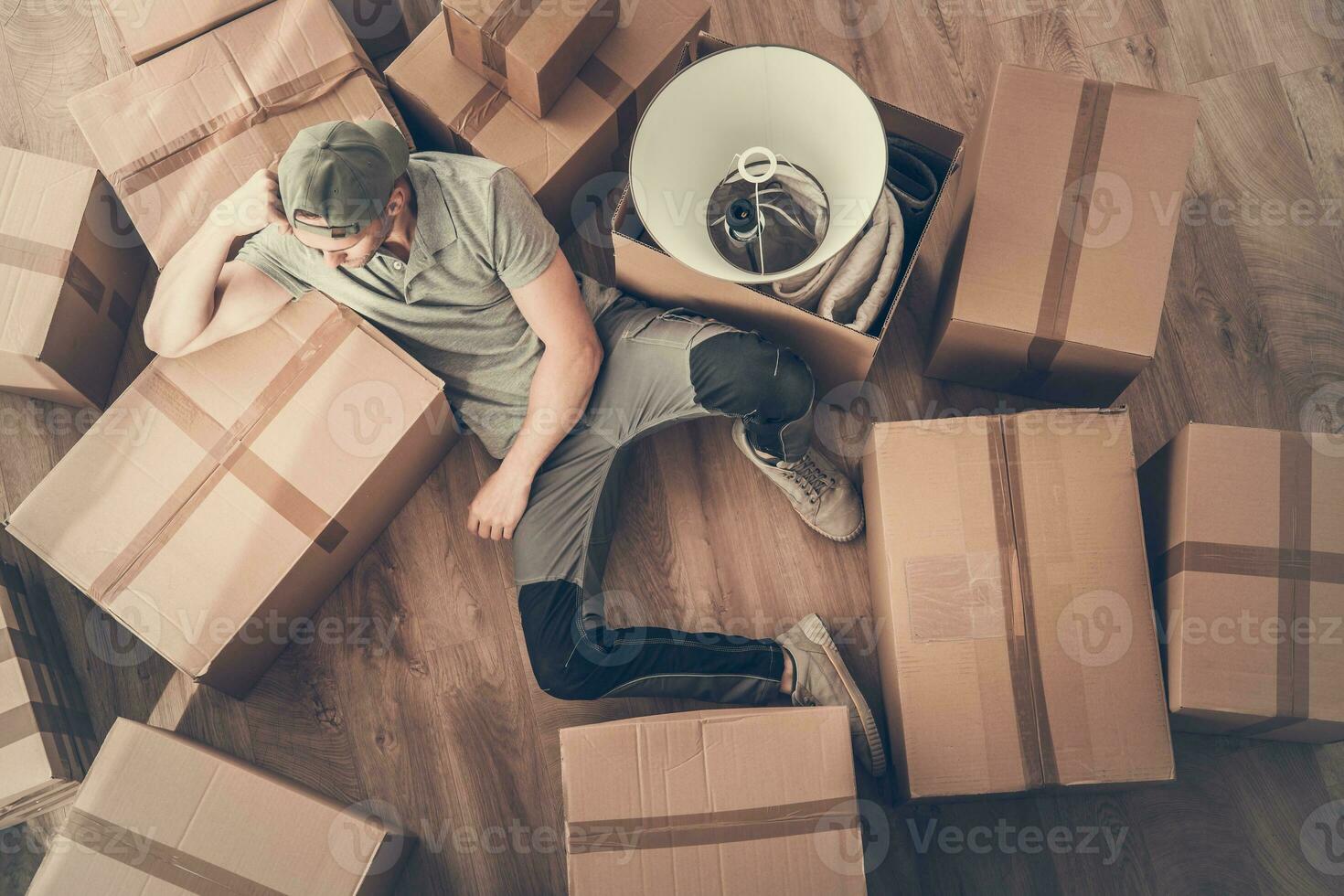 Single Men Home Moving photo