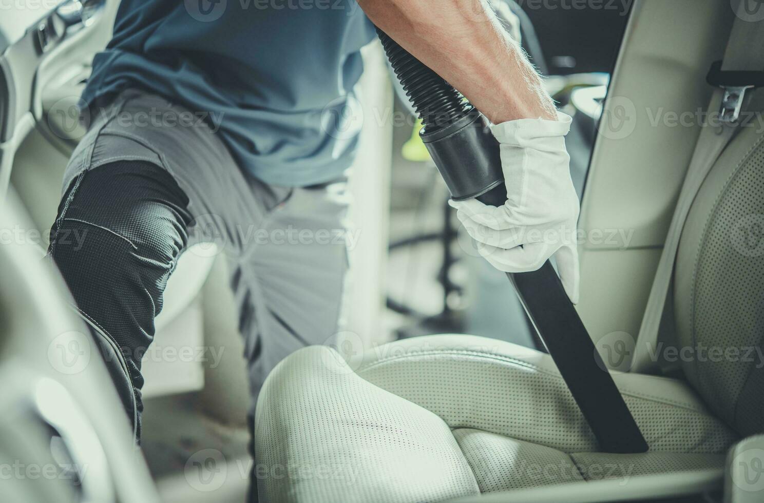 Vehicle Interior Vacuuming photo