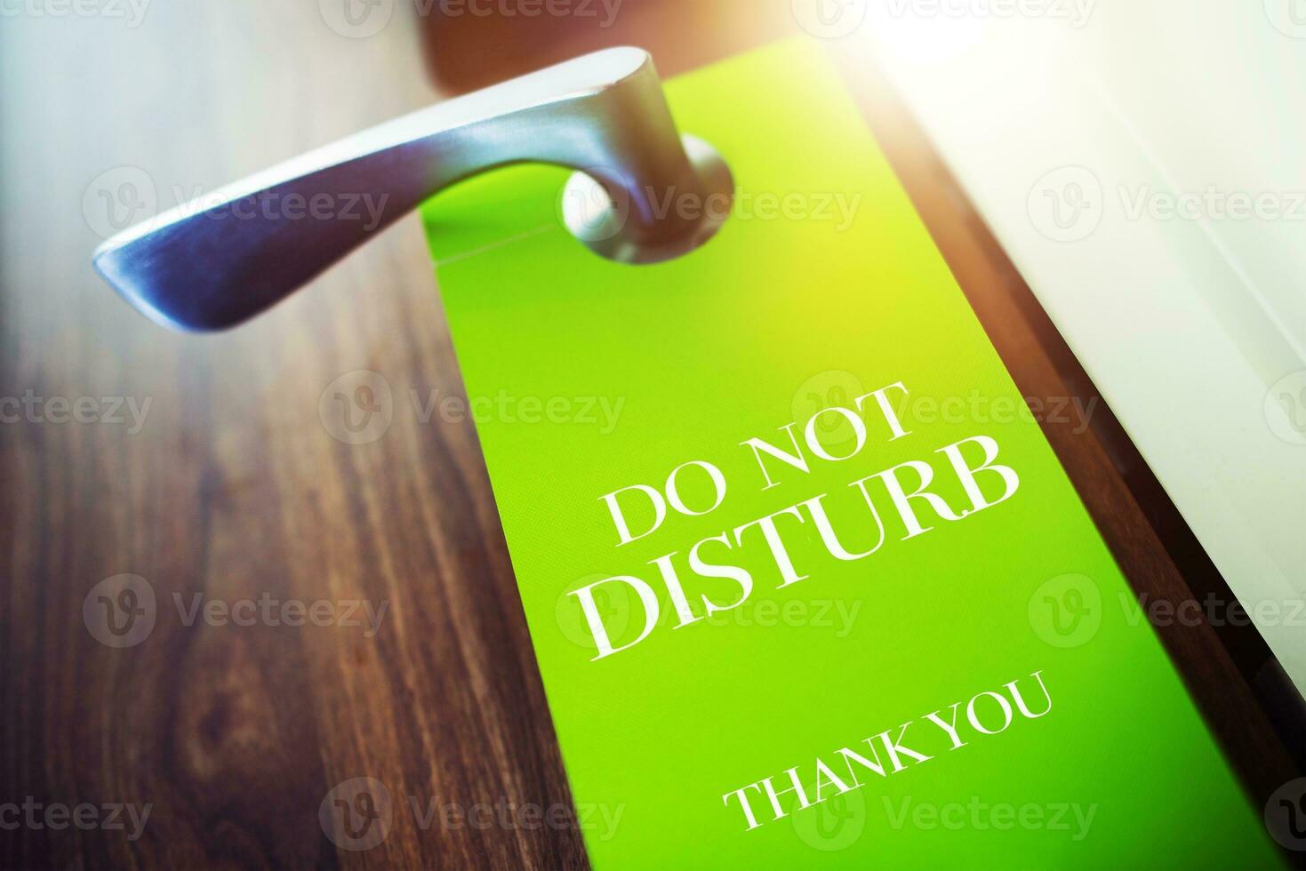 Do Not Disturb Hotel Hanger 24521568 Stock Photo at Vecteezy