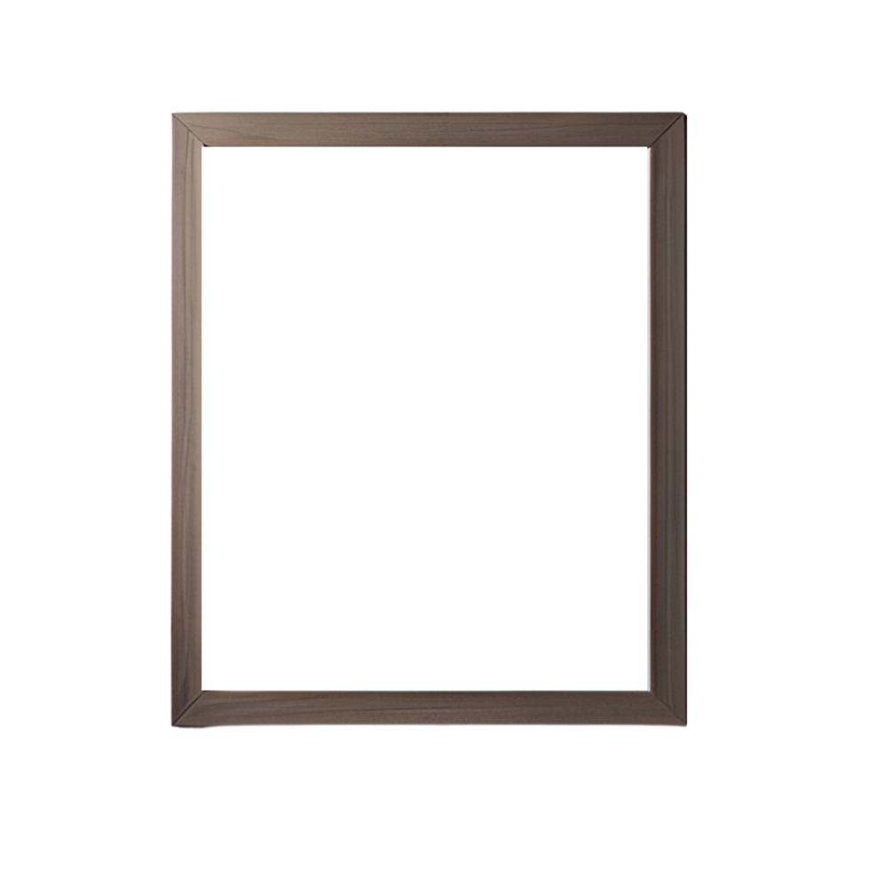 white blank frame with wood frame  mockup, Empty blank frame mockup, blank picture frame template, frame mockup on transparent background,  minimalistic frame clipart png