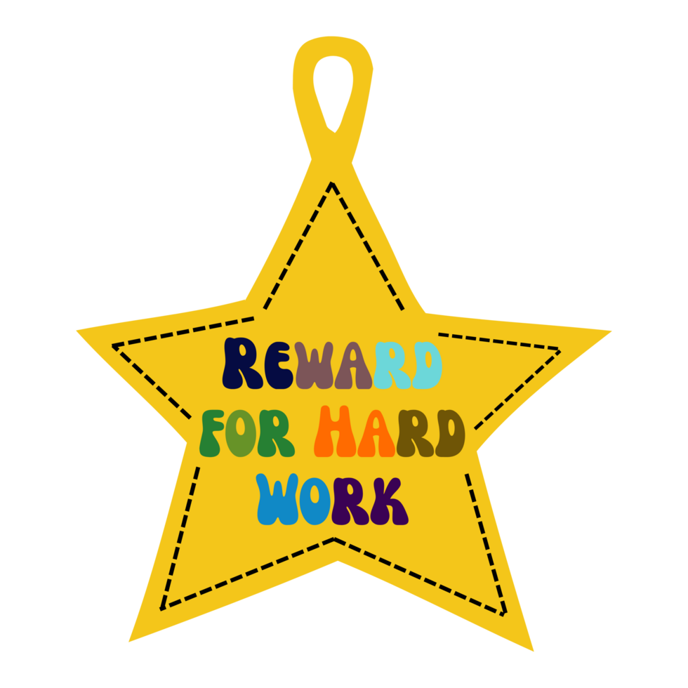 reward for hardwork badge clipart, badge clipart, recognition award, achievement symbol, success badge, commitment badge, job well done, goal achievement, excellence badge png