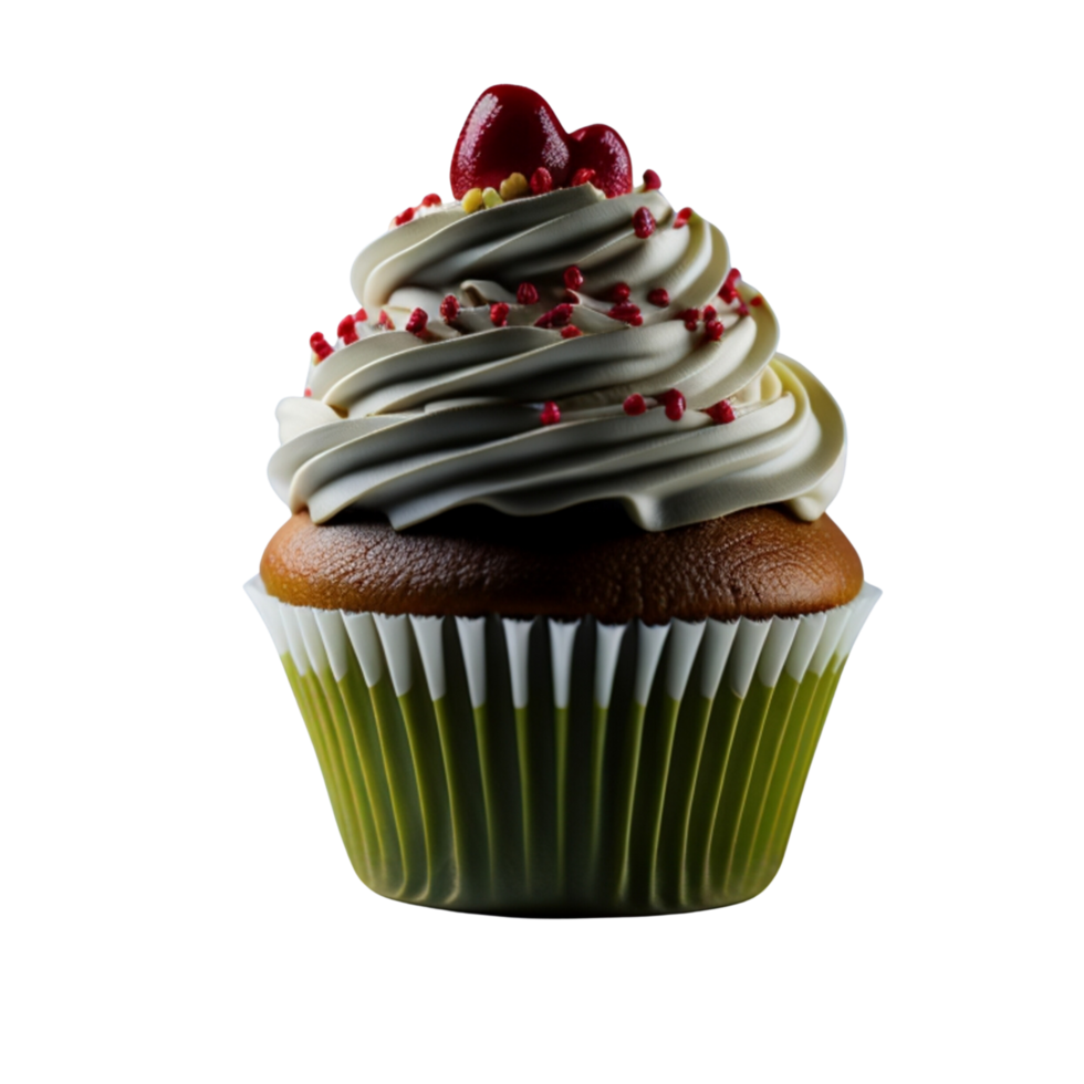 Cupcake isolato, muffin su trasparente sfondo, muffin e cupcakes, forno e Pasticcino, cibo clipart, cibo fotografia png