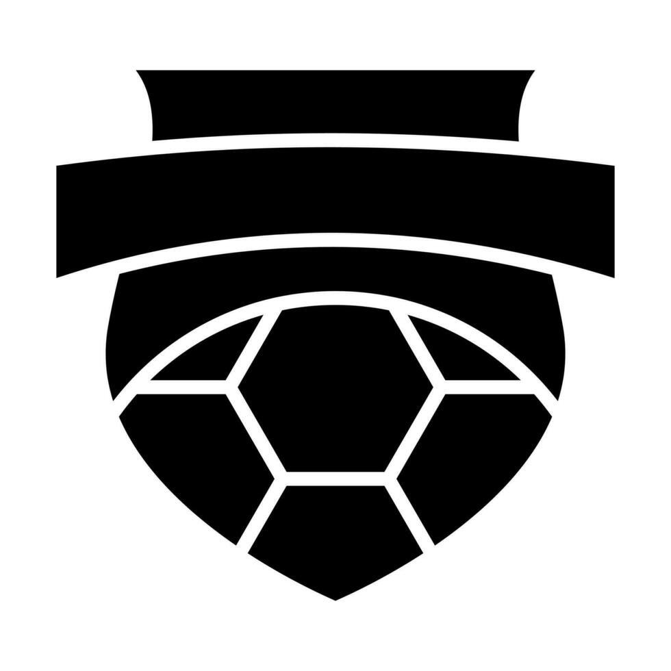 League Glyph Icon Design vector