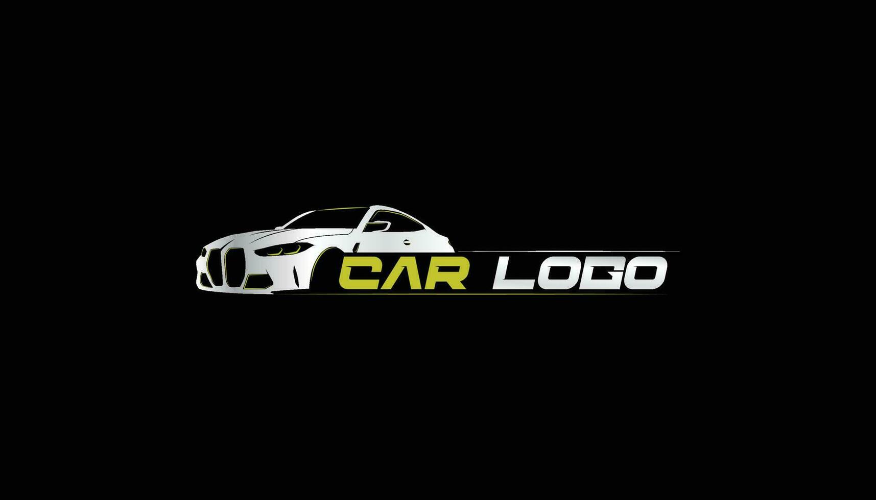 prima coche logo para detallado servicios, lavar, garaje alquiler carros y con lujo coche contorno Mira vector