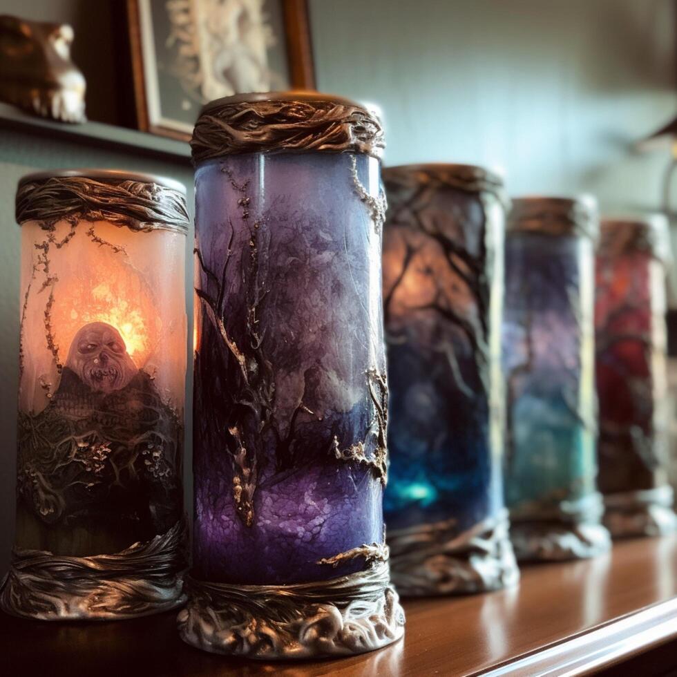 photo of Crafting a vision candle ai generated 24522296 Stock Photo at