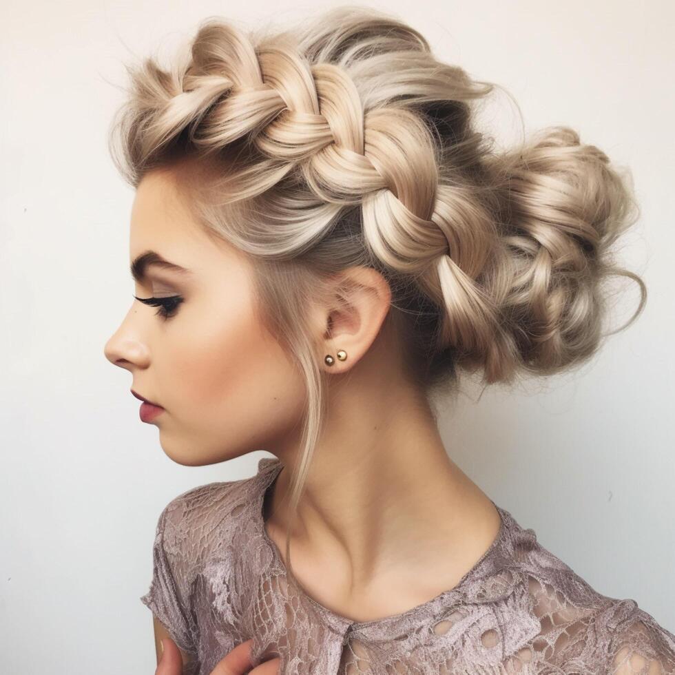 photo of Dutch Braided Updo