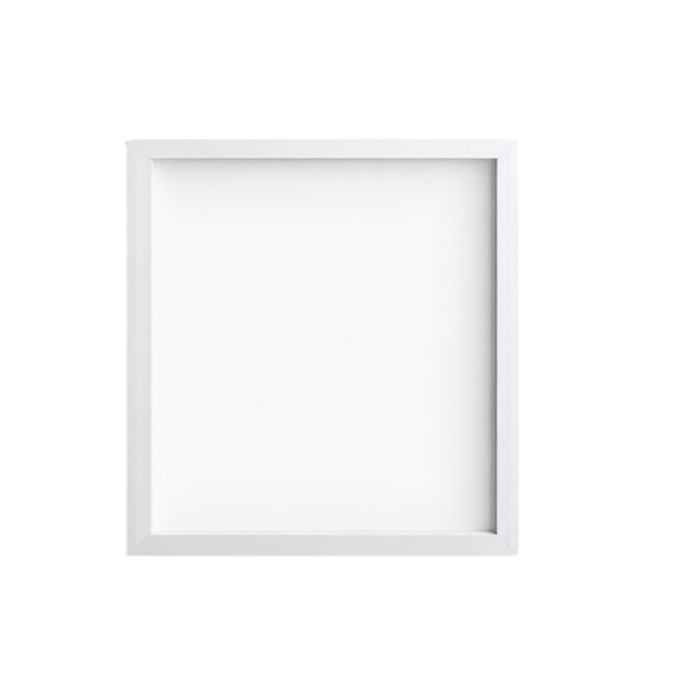 white blank frame with  white border mockup, Empty blank frame mockup, blank picture frame template, frame mockup on transparent background,  minimalistic frame clipart png