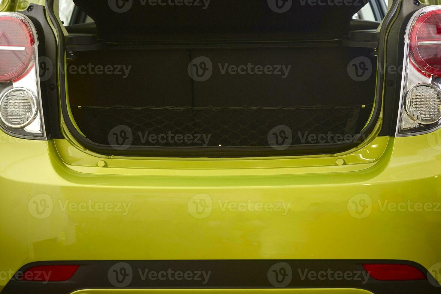 Compact Car Trunk 24522465 Stock Photo at Vecteezy
