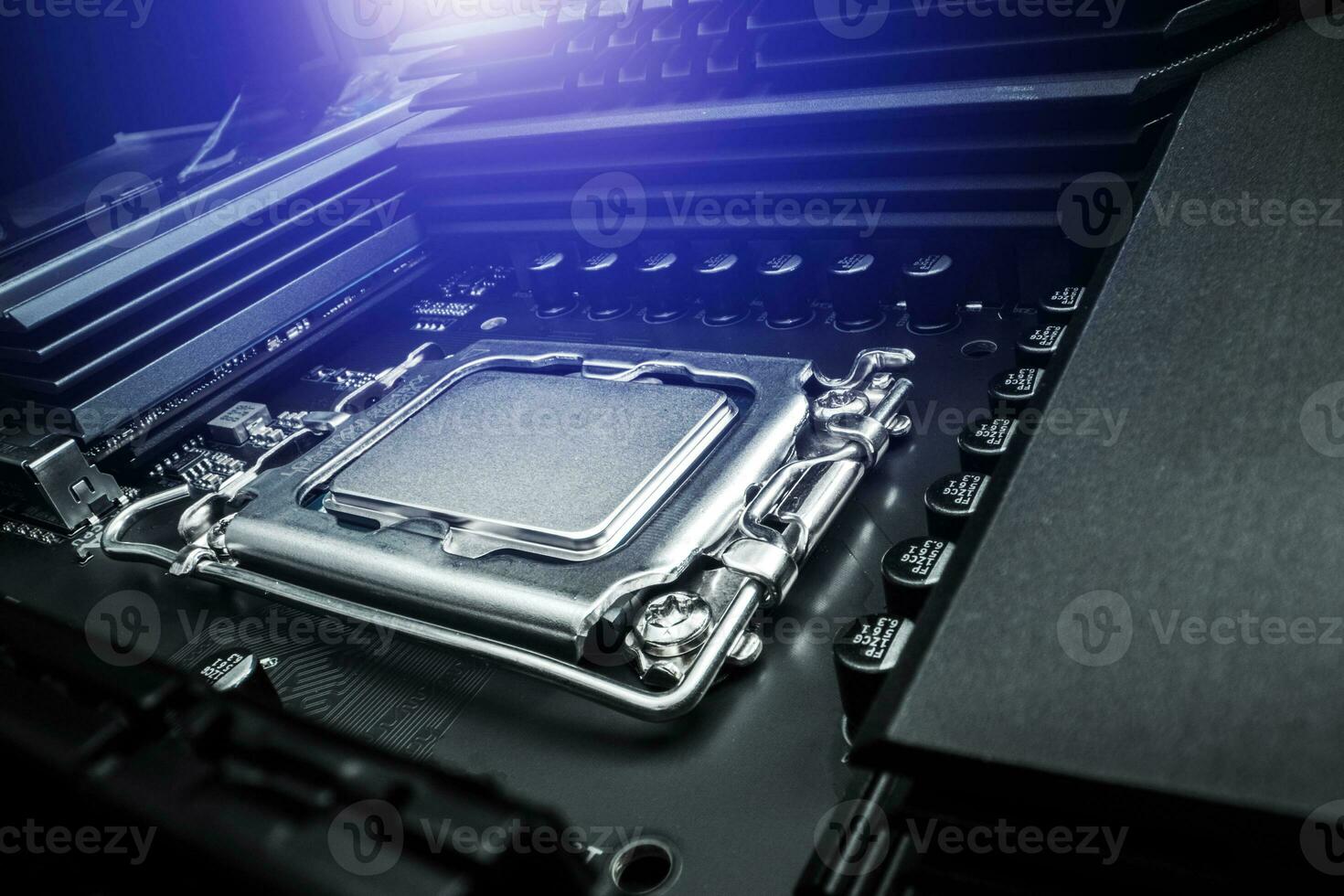 New Generation Modern Computer Processors CPU photo