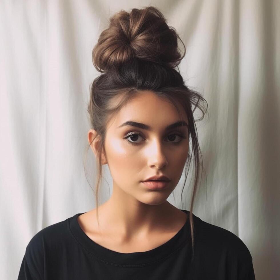photo of Messy Bun