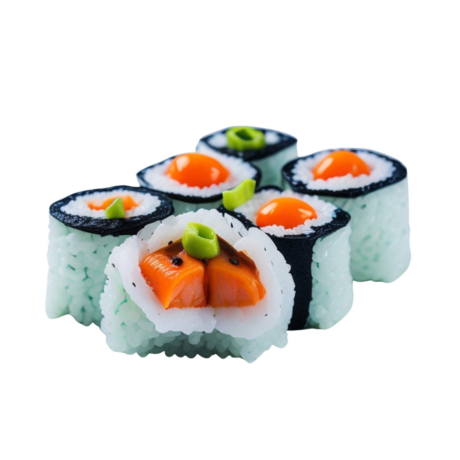 Japon s Sushi Rolos Com Legumes E Salm o Peixe Clipart Em Transparente japon-s-sushi-rolos-com-legumes-e-salm-o-peixe-clipart-em-transparente