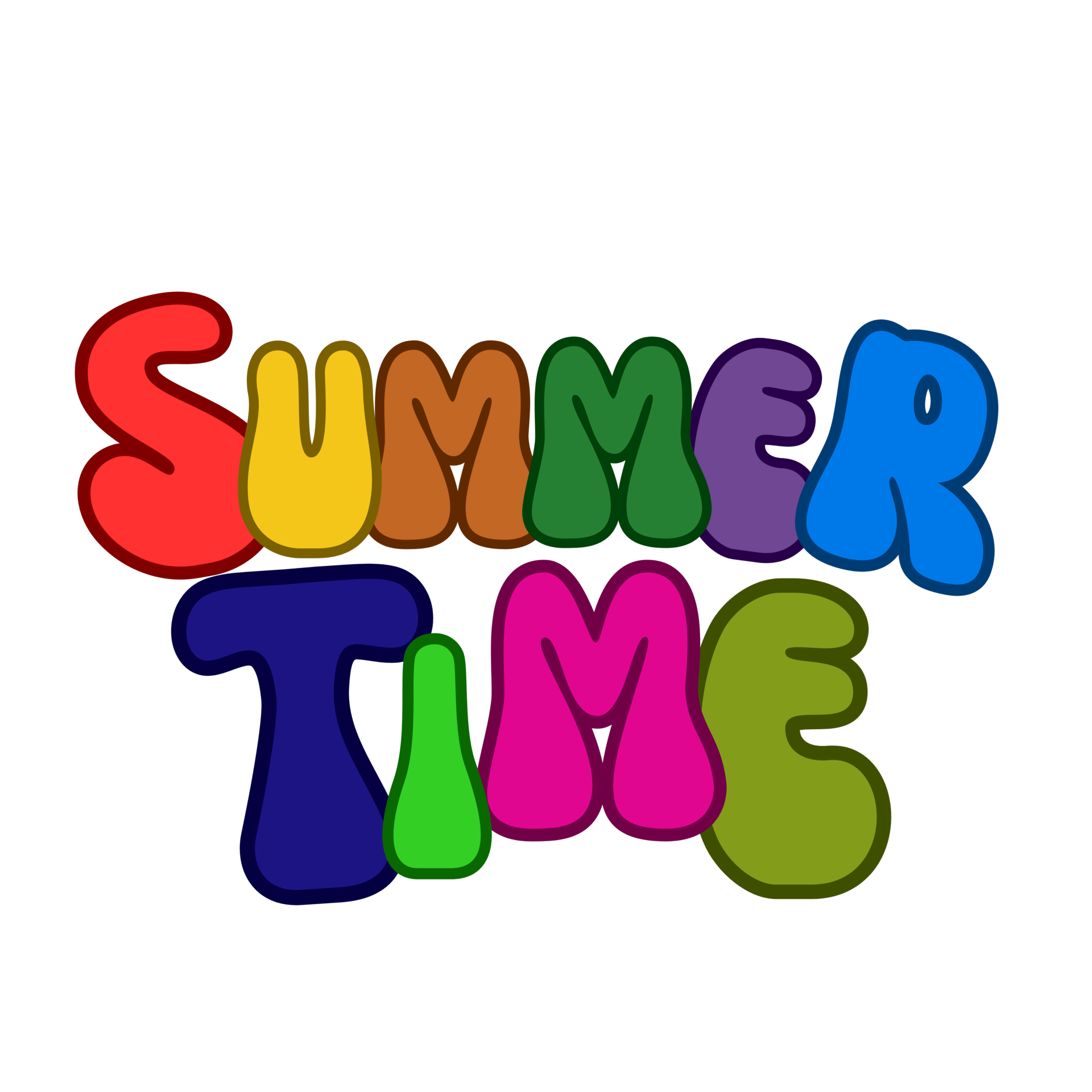 Summer Time Text Summer Holidays Calligraphy Summer Time Lettering summer-time-text-summer-holidays-calligraphy-summer-time-lettering
