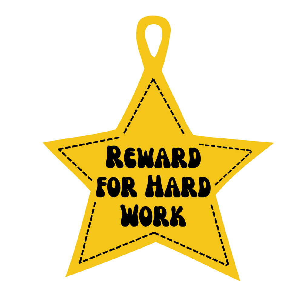 reward for hardwork badge clipart, badge clipart, recognition award, achievement symbol, success badge, commitment badge, job well done, goal achievement, excellence badge png