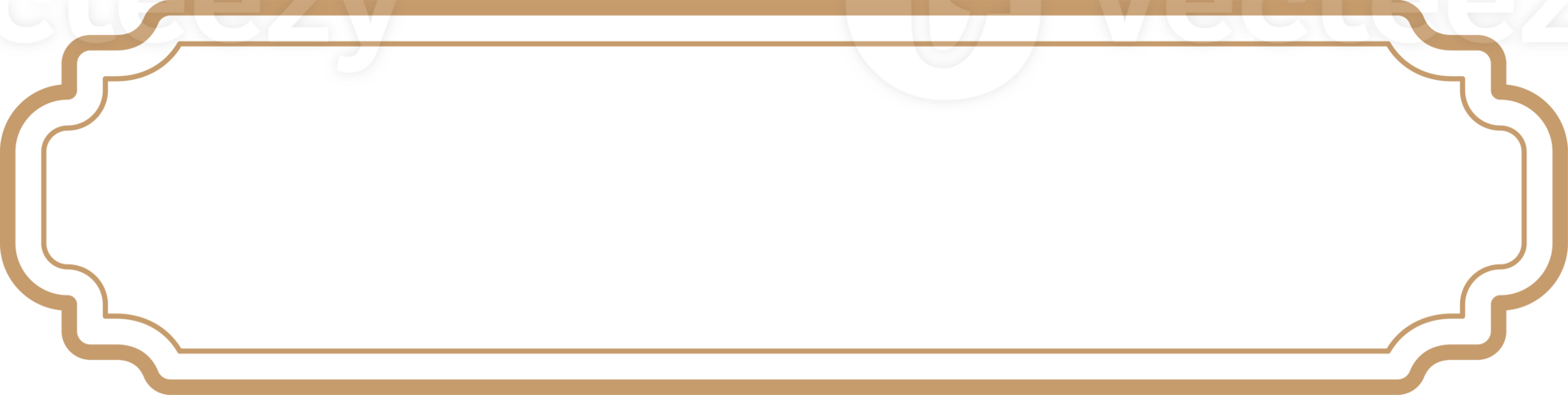 Vintage label frame, decorative vintage borders, logo design frame. png