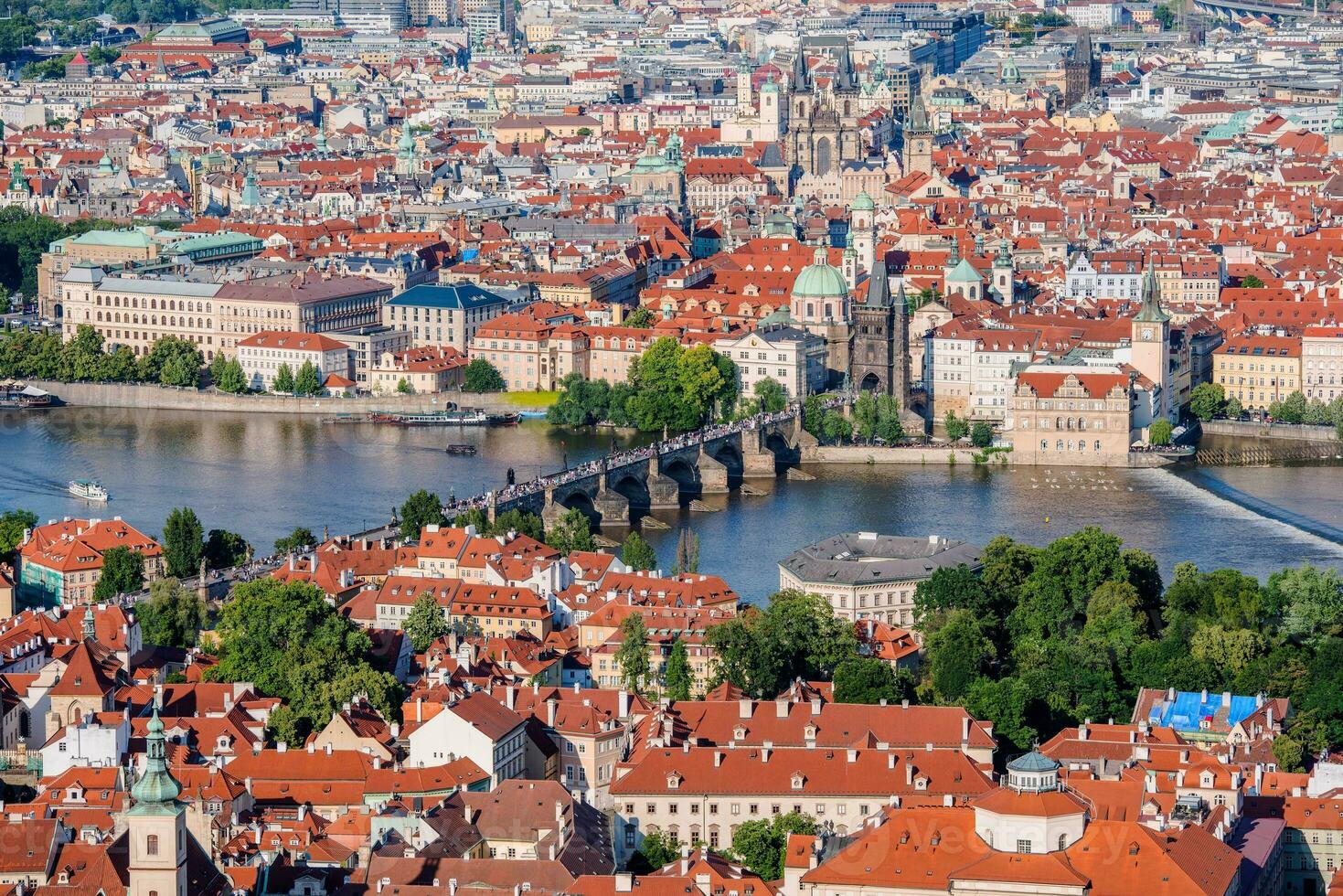 Prague Old Town Cityscape photo