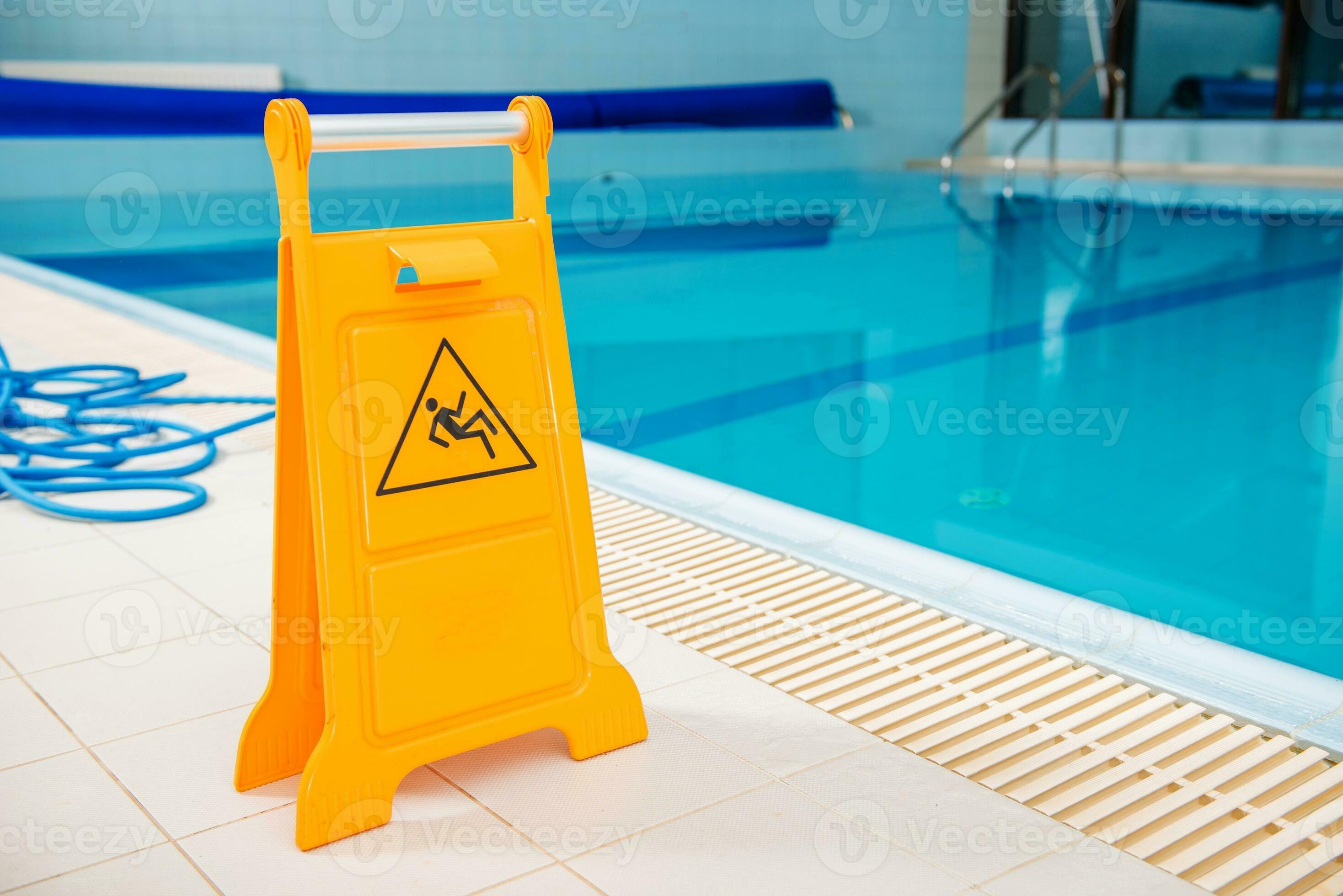 Slippery Swimming Pool Floor 24524710 Stock Photo at Vecteezy