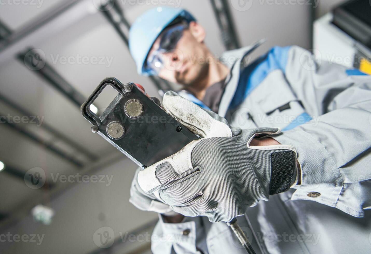 Machinery Operator Worker photo