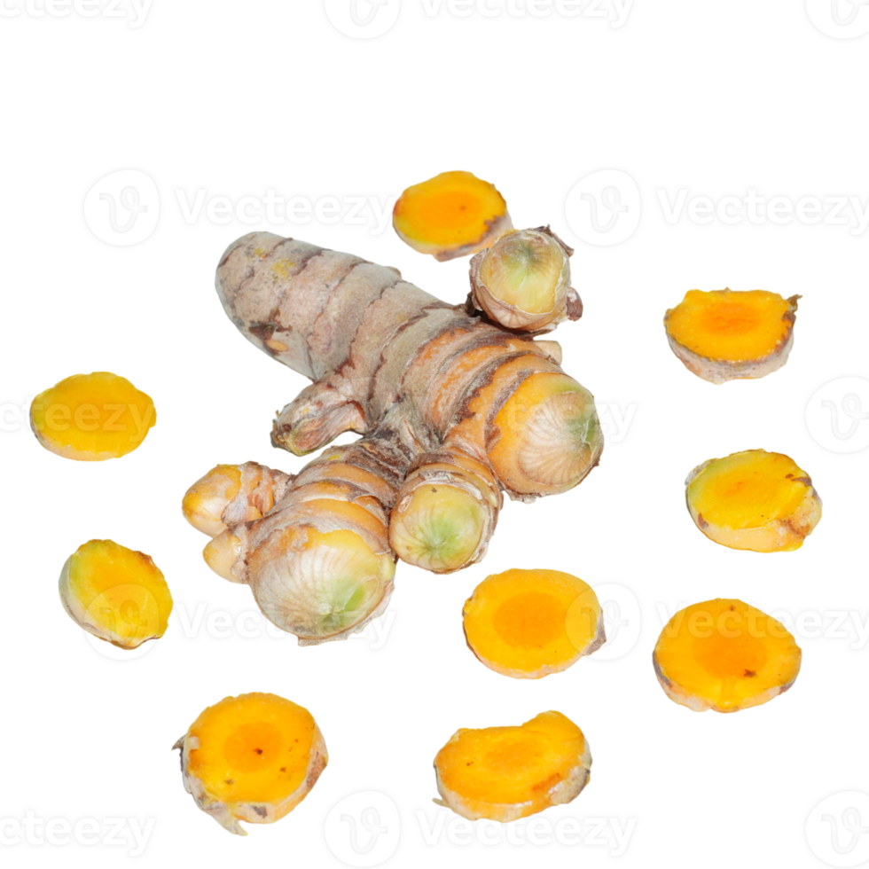 Raw Turmeric Cutout png
