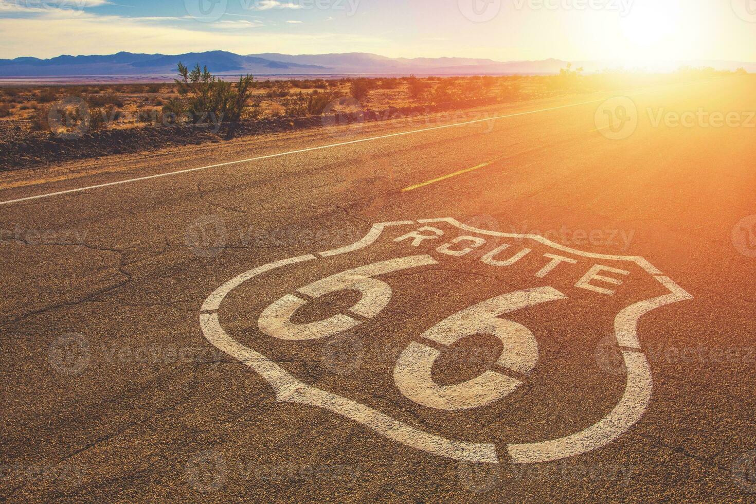 California Route 66 Mojave photo