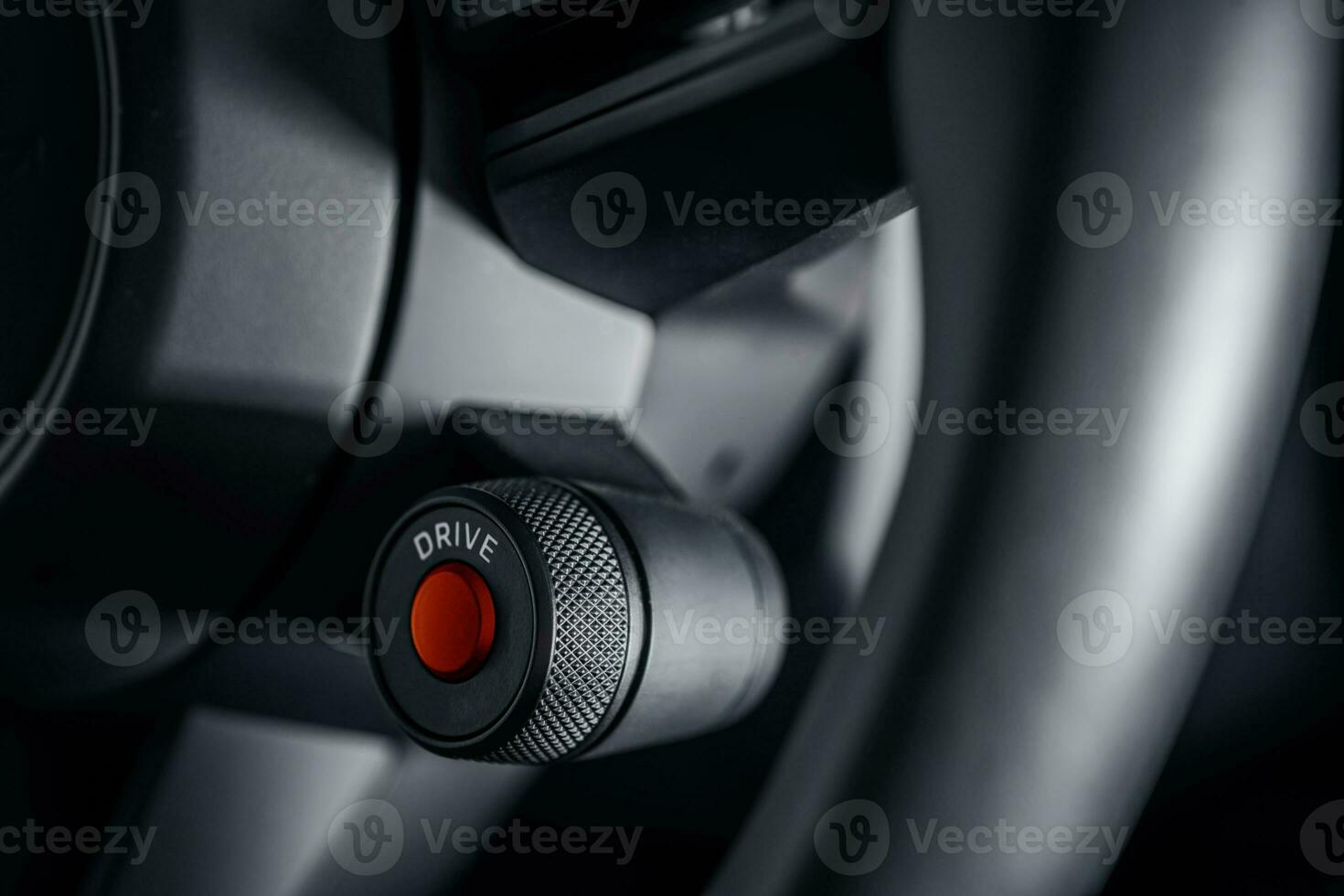 Supercar Engine Ignition Red Button photo