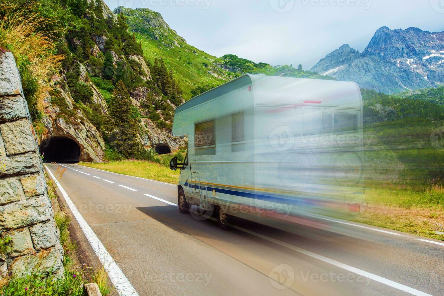 Speeding Camper View photo