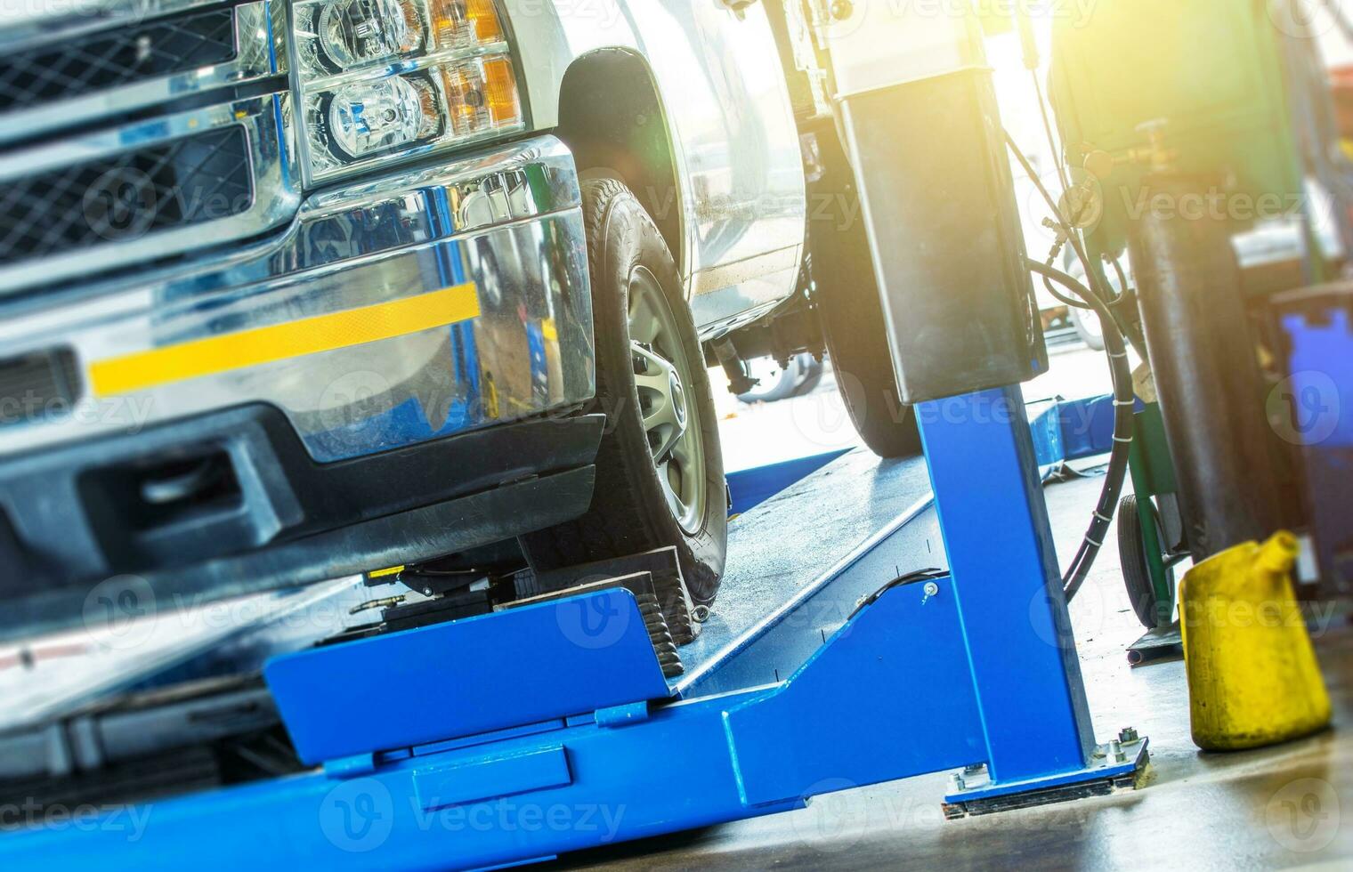 Car Wheel Alignment Check photo