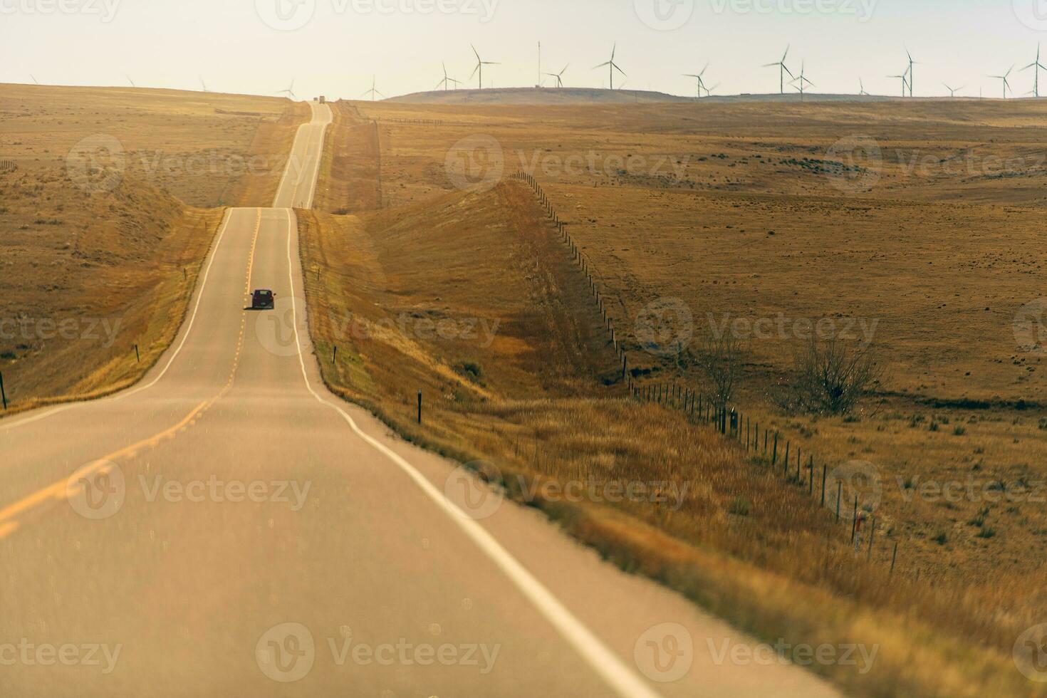 Scenic road view photo