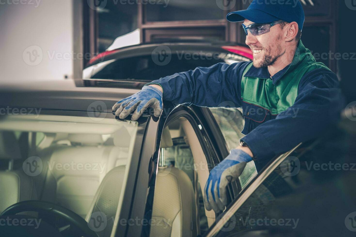 Happy Car Mechanic photo