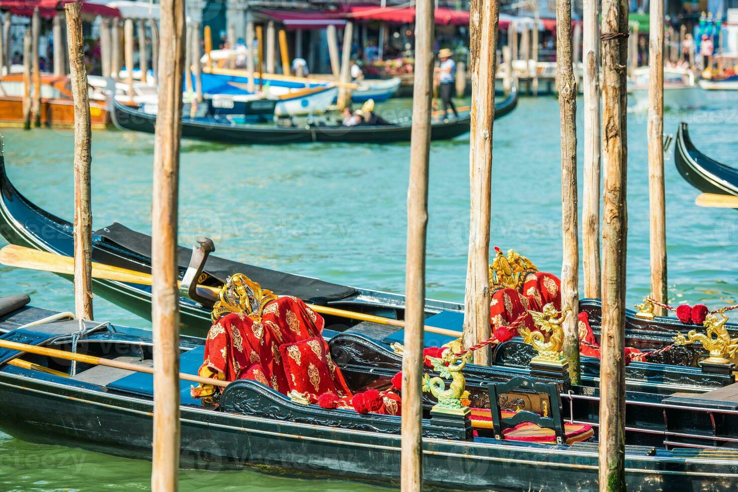 Venice Grand Canal Gondolas photo