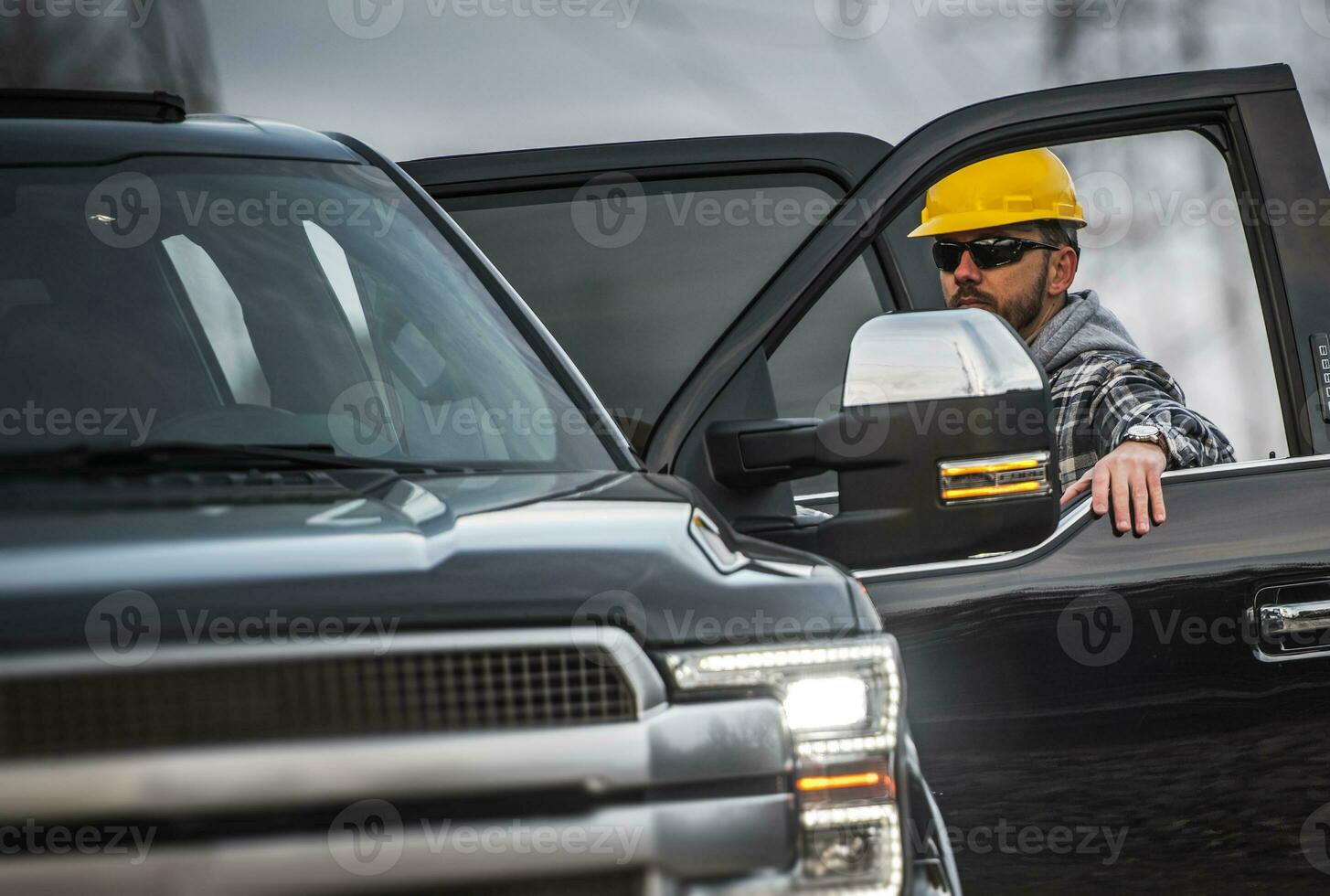 Hard Working Caucasian Men photo