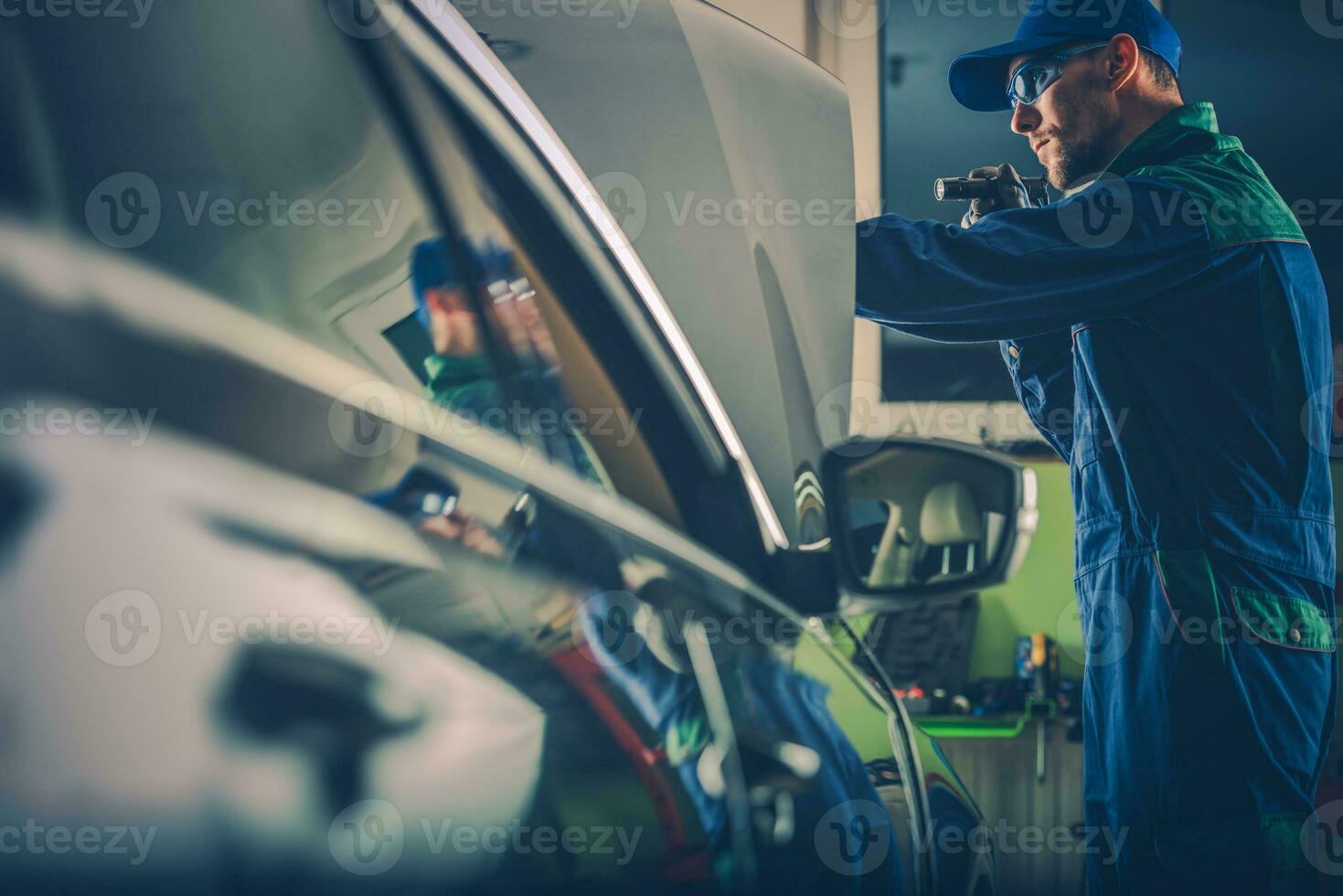 Car Mechanic at Work photo