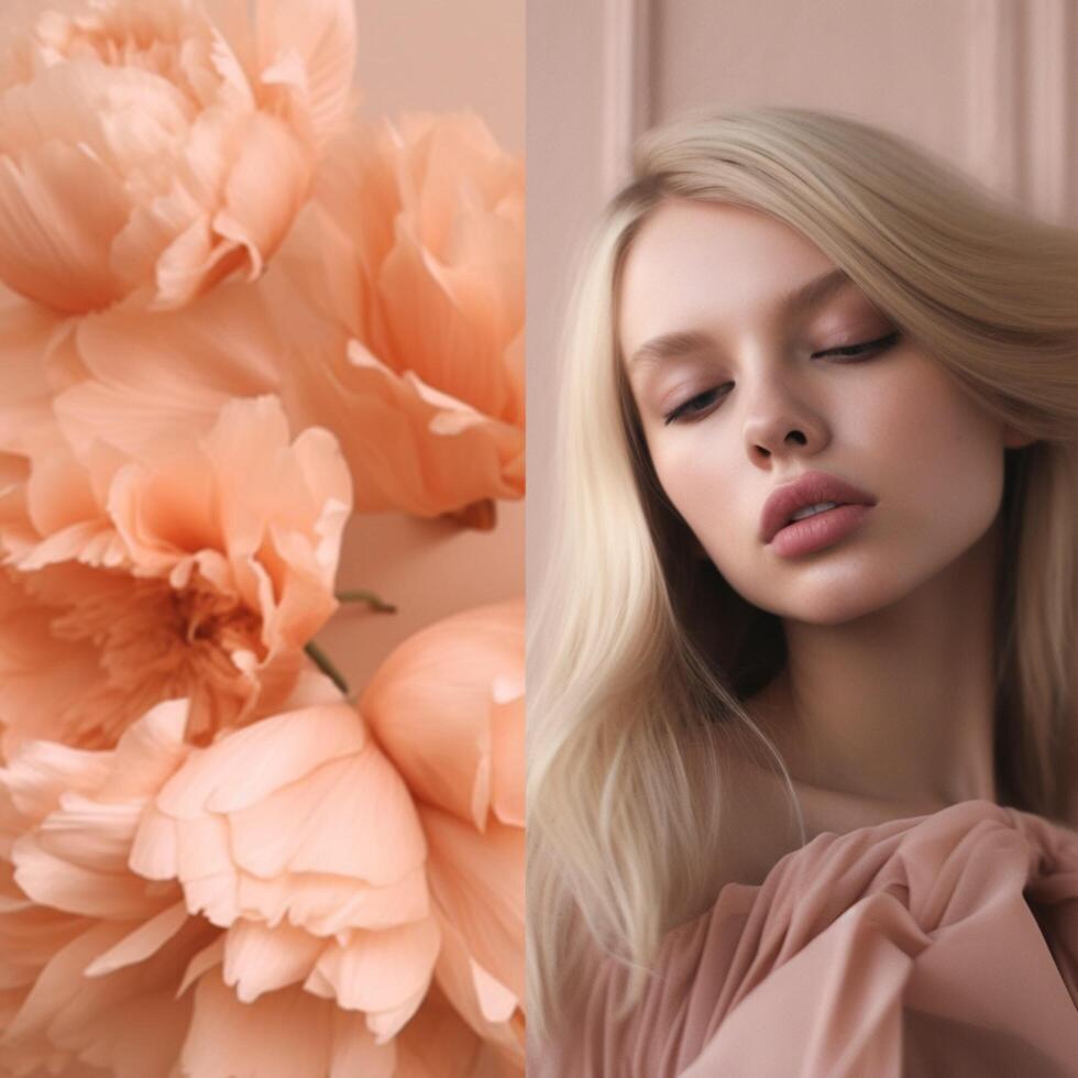 photo of Peachy Blush Tones